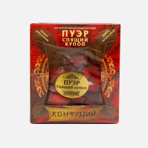 Чай Конфуций Спящий купол черный китайский ст/б 82г