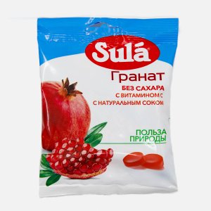 Леденцы Зула гранат 60г