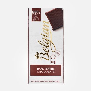 Шоколад BCG Горький с какао бобами 85% 100г