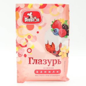 Глазурь Престон со вкусом ванили 50г