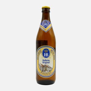 Пиво Хофброй Мюнхнер Оригинальное свет 5.1% ст/б 0,5л