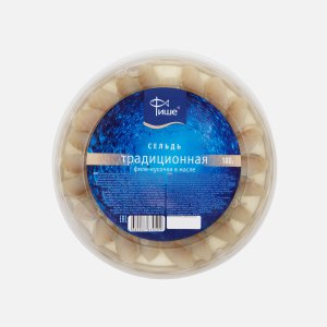 Сельдь Фише традиционная ф/к в масле пл/б 180г