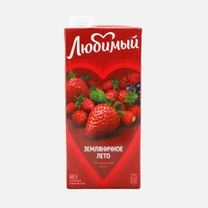 Напиток Любимый Земляничное лето т/п 0,95л